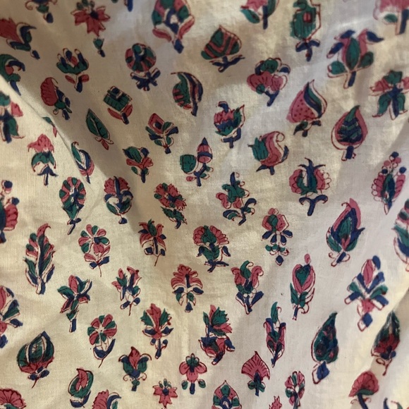 Block print cotton blouse - Picture 2 of 4